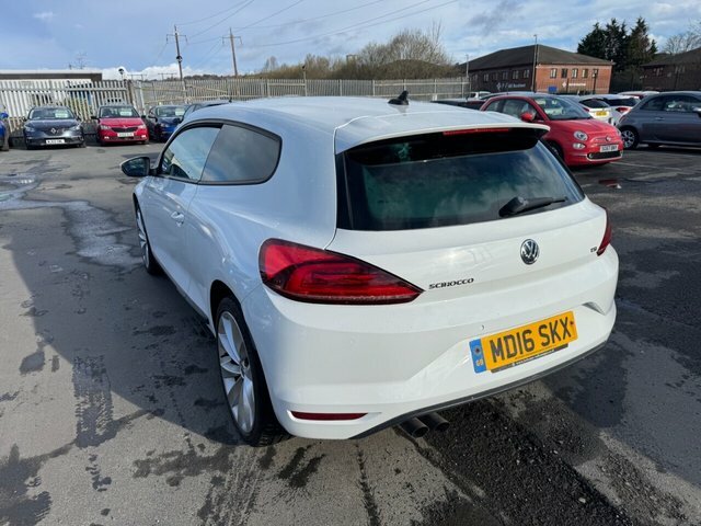 Volkswagen Scirocco 1.4 Tsi Bluemotion Tech Gt Hatchback 3 Do MD16SKX White #5