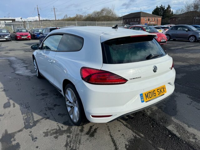 Volkswagen Scirocco 1.4 Tsi Bluemotion Tech Gt Hatchback 3 Do MD16SKX White #4