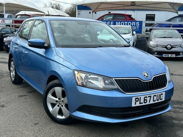 Skoda Fabia 1.0 Tsi Se Edition Hatchback Manua PL67CUC Blue #5