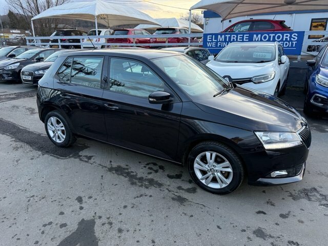Skoda Fabia 1.0 Se Edition Hatchback Euro NV19WLK Black #5