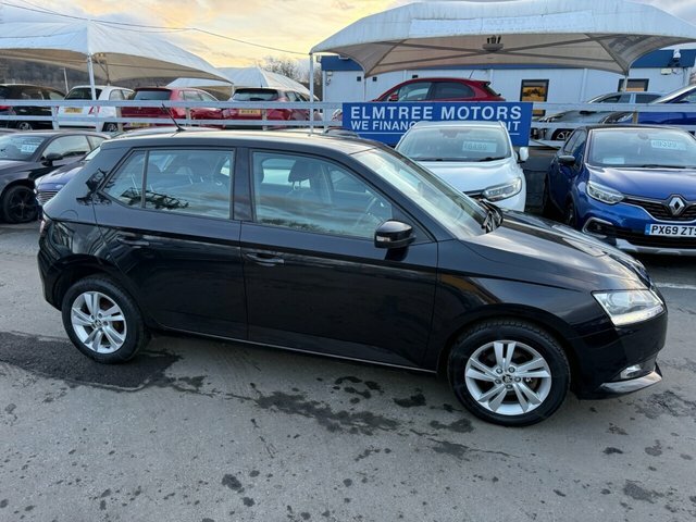 Skoda Fabia 1.0 Se Edition Hatchback Euro NV19WLK Black #4