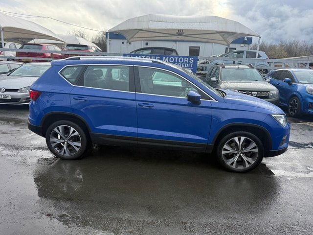 Seat Ateca 1.6 Turbo Tdi Se Technology Ecomotive Suv CP18DVJ Blue #5