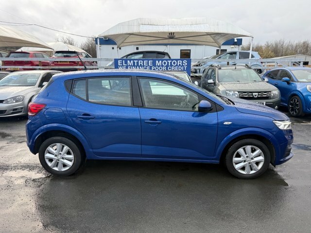 Dacia Sandero 1.0 Tce Comfort Edition Hatchback SA71NHF Blue #4