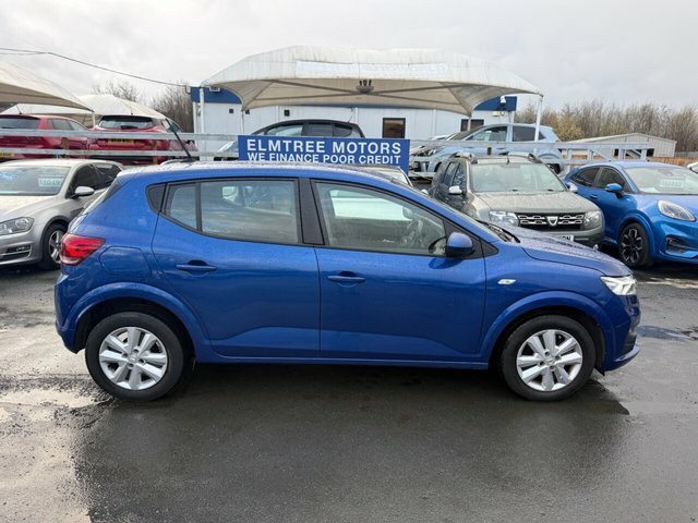 Dacia Sandero 1.0 Tce Comfort Edition Hatchback SA71NHF Blue #3