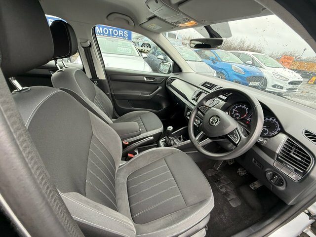 Skoda Fabia 1.0 Tsi Se L Hatchback Euro GM69LPY Silver #2
