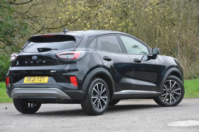 Ford Puma Ecoboost Mhev Titanium Suv OE21YZT Black #5