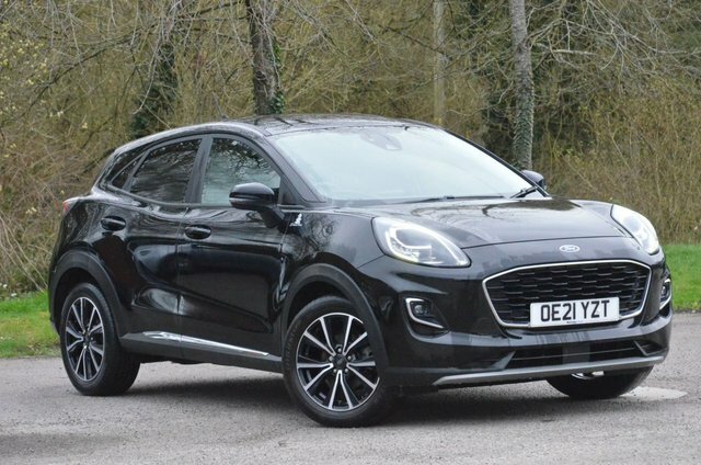 Ford Puma Ecoboost Mhev Titanium Suv OE21YZT Black #2