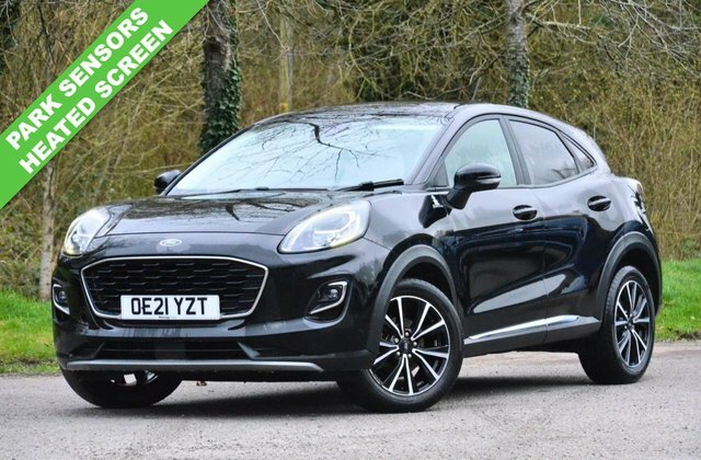 Ford Puma Ecoboost Mhev Titanium Suv Black