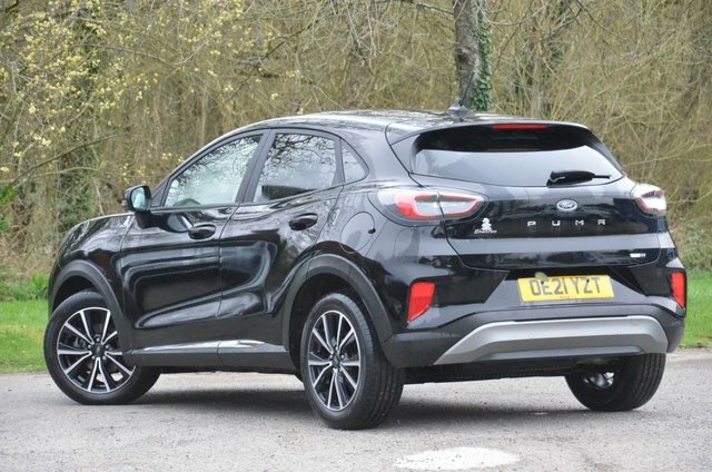 Ford Puma Ecoboost Mhev Titanium Suv OE21YZT Black #3