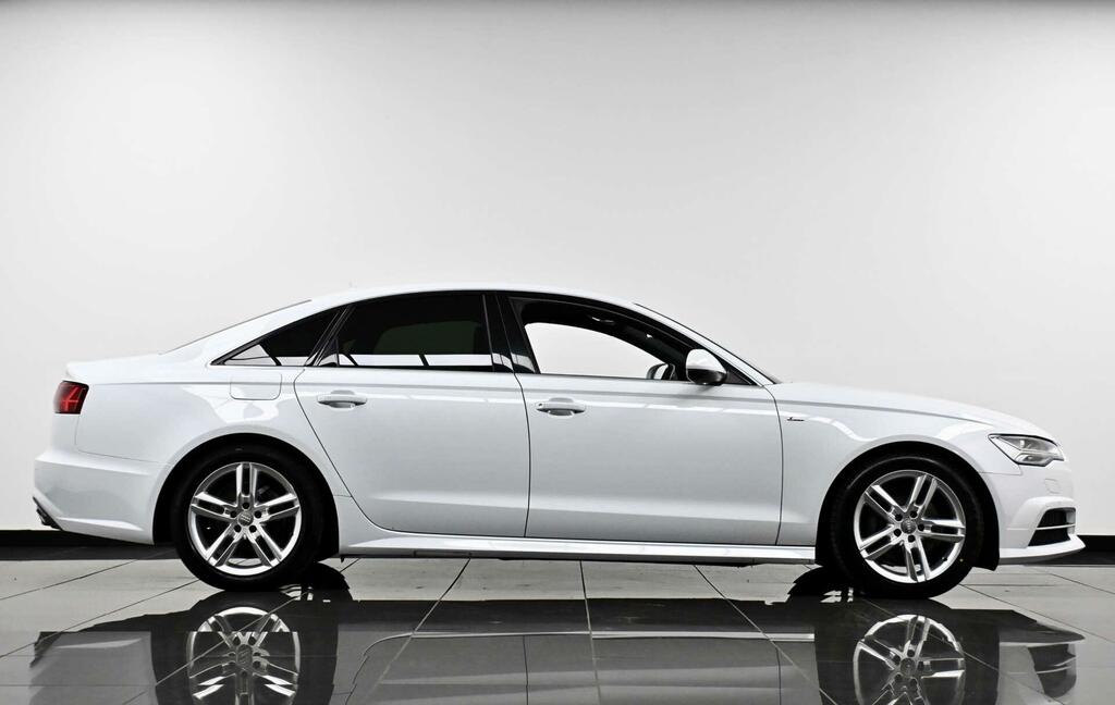 Audi A6 Saloon 2.0 Tdi Ultra S Line S Tronic Euro 6 Ss White #5