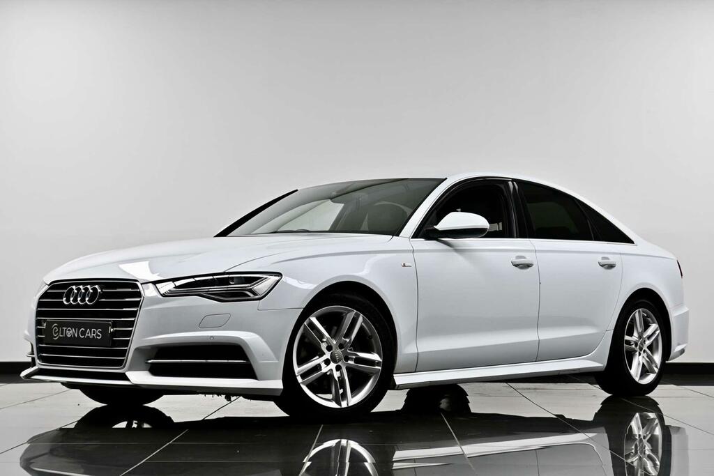 Audi A6 Saloon 2.0 Tdi Ultra S Line S Tronic Euro 6 Ss White #2