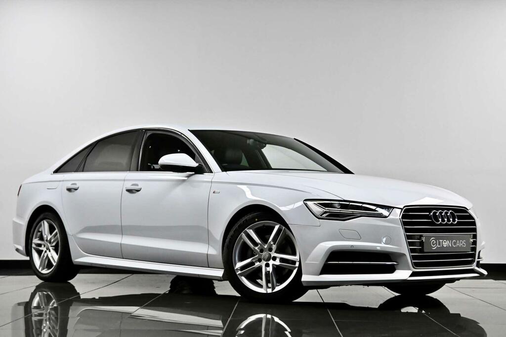 Audi A6 Saloon 2.0 Tdi Ultra S Line S Tronic Euro 6 Ss White