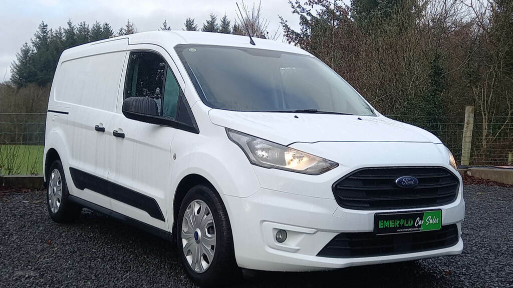 Ford Transit Connect 1.5 Ecoblue 120Ps Trend D Cab Van White