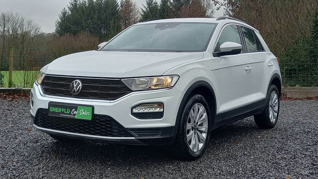 Volkswagen T-Roc 1.0 Tsi 110 Se GJ71NUC White #3
