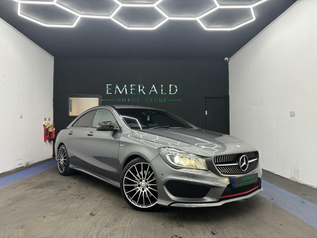 Mercedes-Benz CLA Class 2.0 Cla250 Engineered By Amg Coupe 7G-dct 4Matic E YR65JWJ Grey