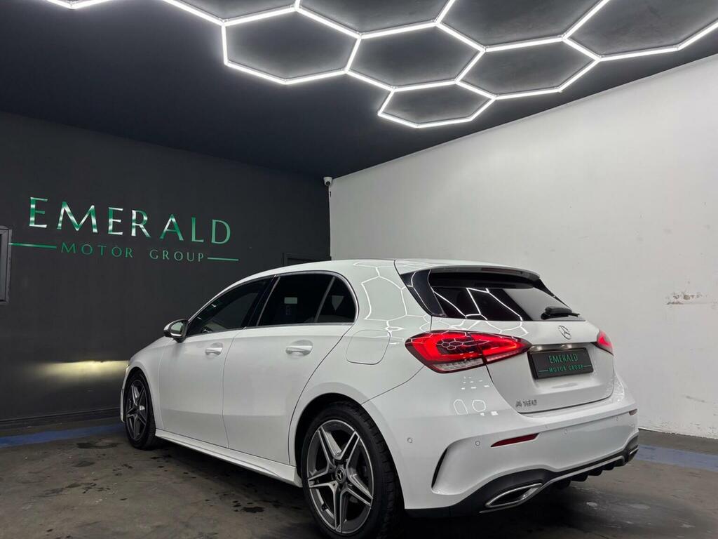 Mercedes-Benz A Class 1.3 A180 Amg Line Executive 7G-dct Euro 6 Ss YK20JVN White #5