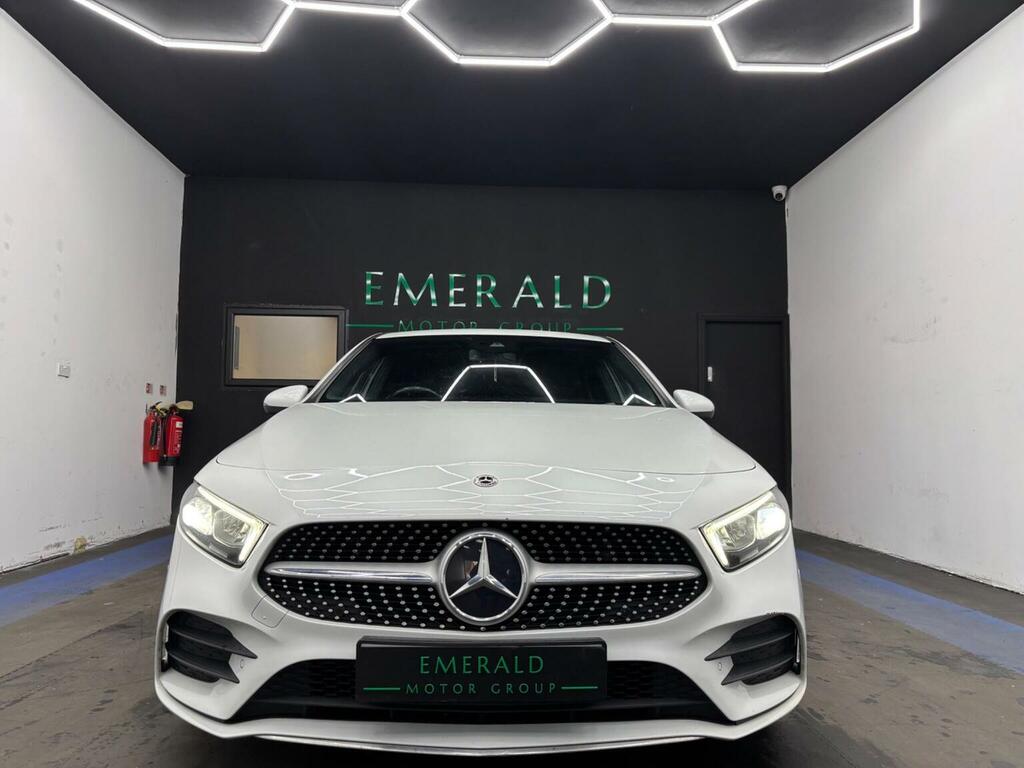 Mercedes-Benz A Class 1.3 A180 Amg Line Executive 7G-dct Euro 6 Ss YK20JVN White #2