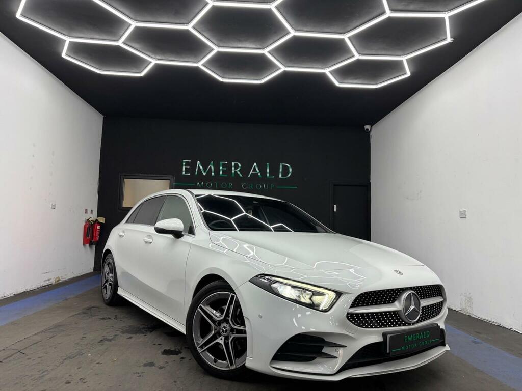 Mercedes-Benz A Class 1.3 A180 Amg Line Executive 7G-dct Euro 6 Ss YK20JVN White #6