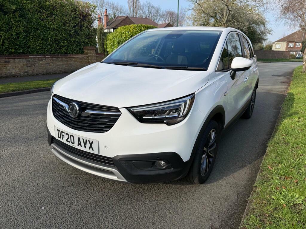 Vauxhall Crossland X 1.2 Turbo Elite Nav Euro 6 S S AV21JHK White #3