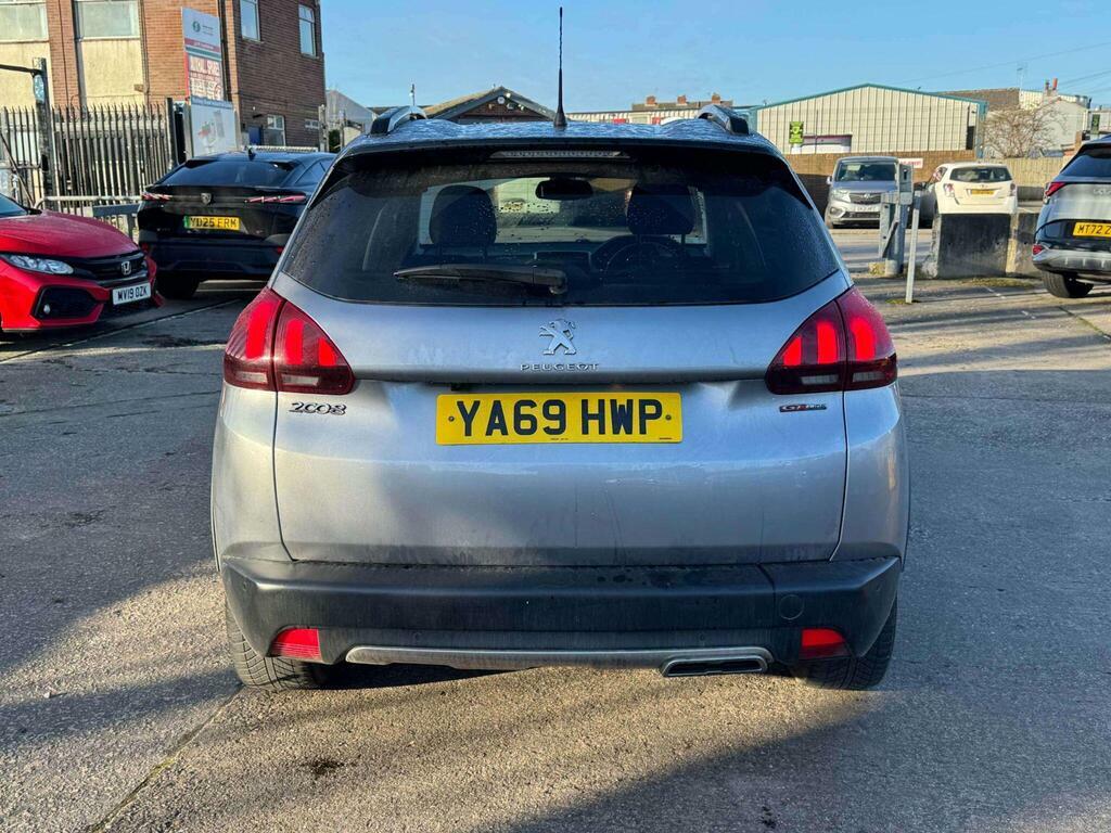 Peugeot 2008 1.2 Puretech Gt Line Eat Euro 6 S S YA69HWP Grey #6