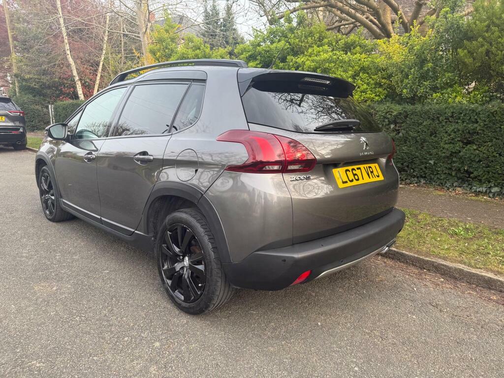Peugeot 2008 1.2 Puretech Gt Line Eat Euro 6 S S Grey #4