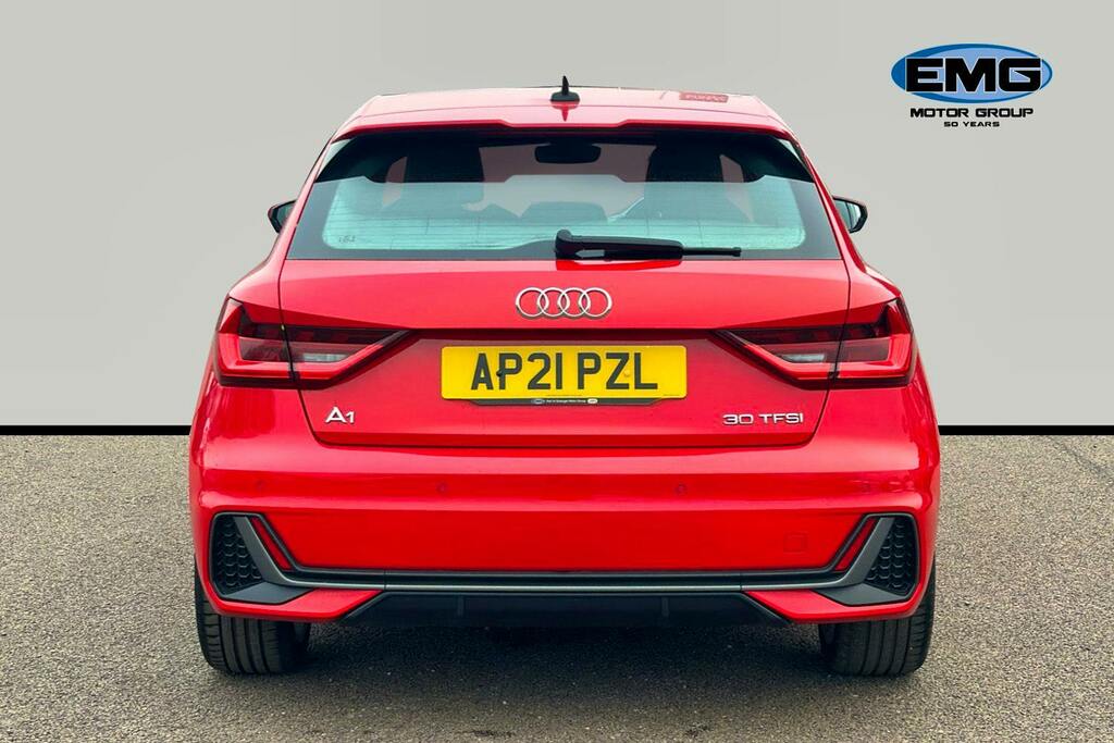 Audi A1 1.0 Tfsi 30 S Line Sportback S Tronic AP21PZL Red #5