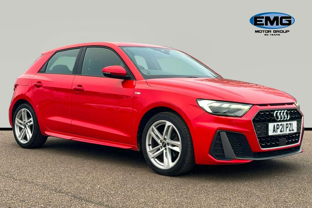 Audi A1 1.0 Tfsi 30 S Line Sportback S Tronic Red