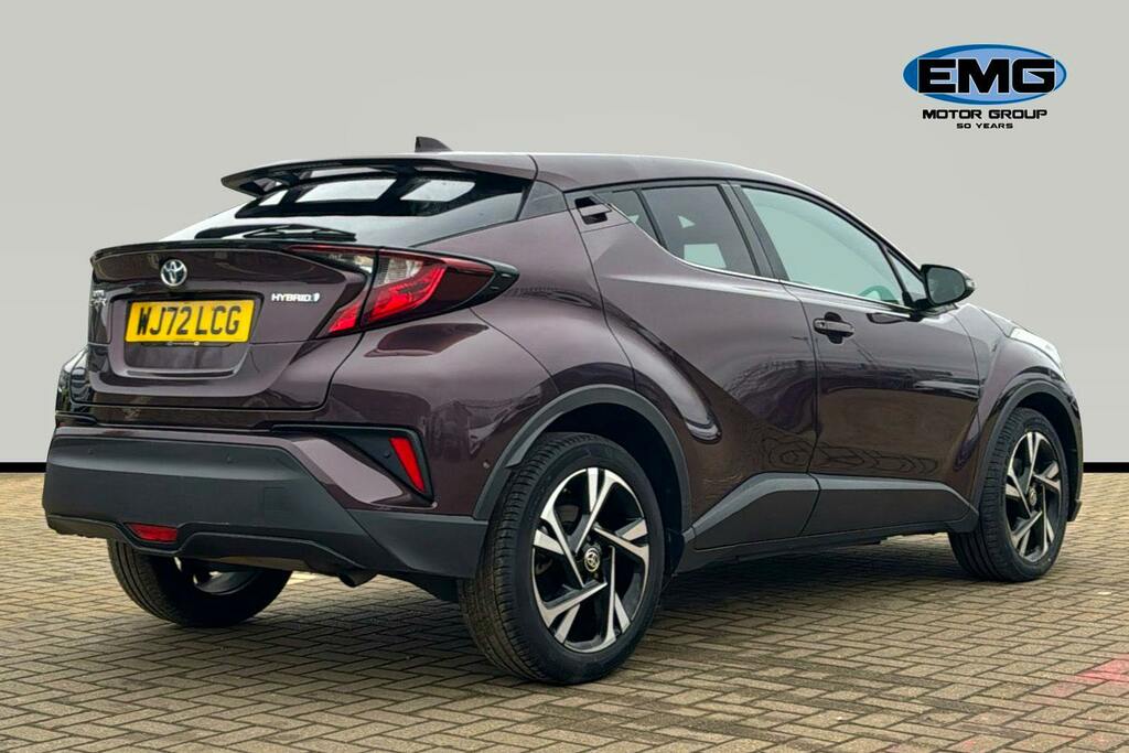Toyota C-Hr 1.8 Vvt H Gpf Design Suv Hybrid Cvt S Purple #6