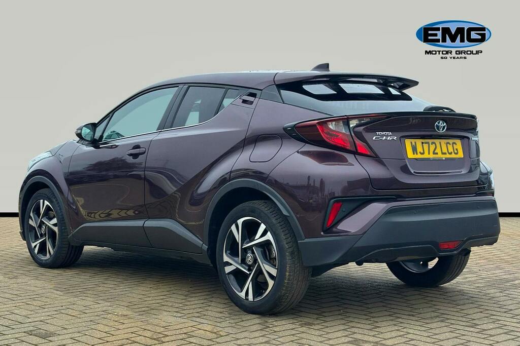 Toyota C-Hr 1.8 Vvt H Gpf Design Suv Hybrid Cvt S Purple #4