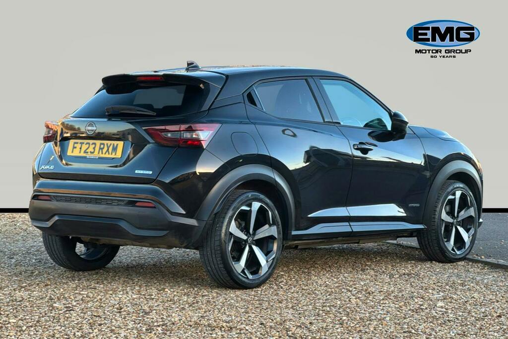Nissan Juke 1.6 Tekna Suv Hybrid FT23RXM Black #6