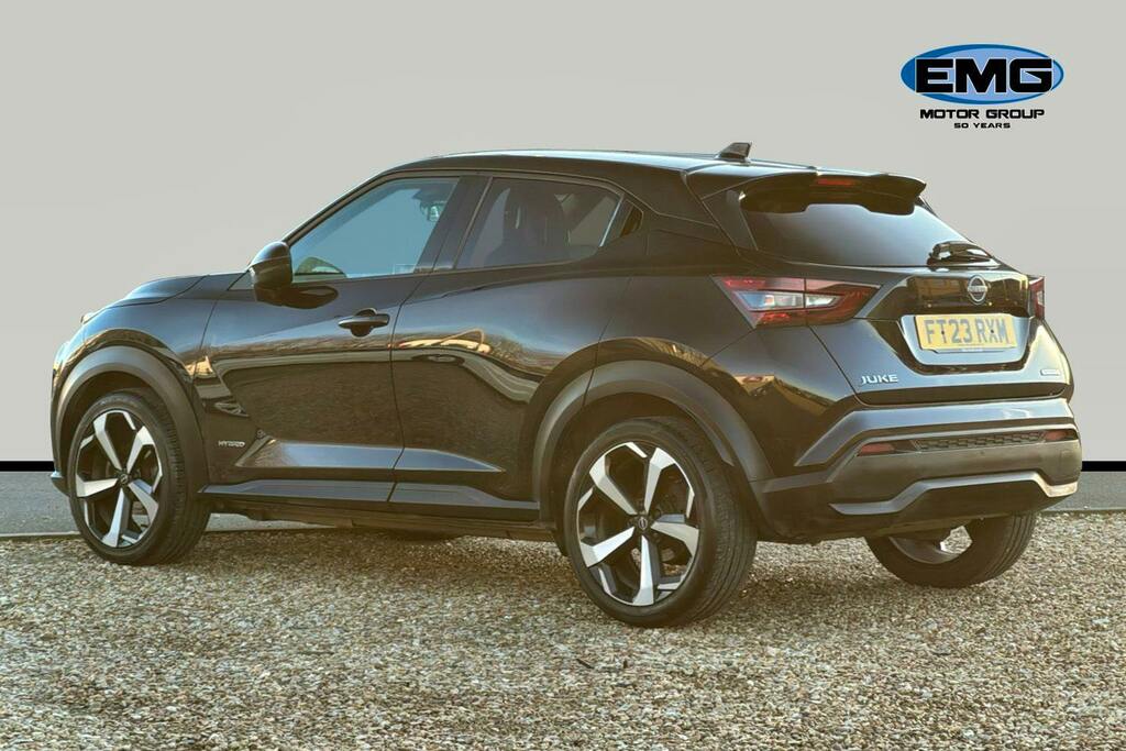 Nissan Juke 1.6 Tekna Suv Hybrid FT23RXM Black #4