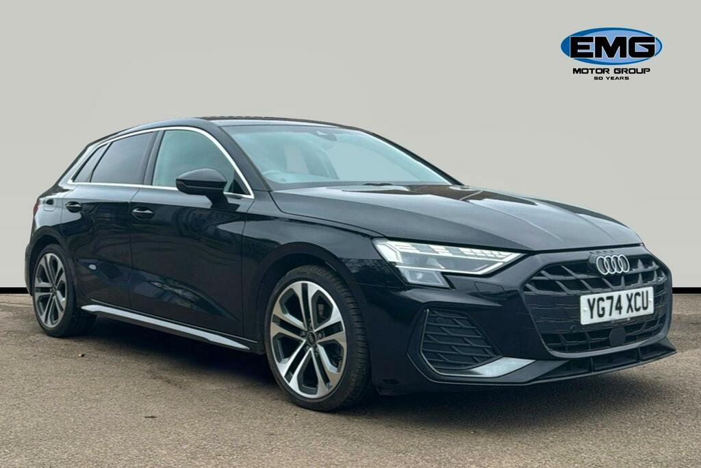 Audi A3 2.0 Tdi 35 S Line Sportback S Tronic Black