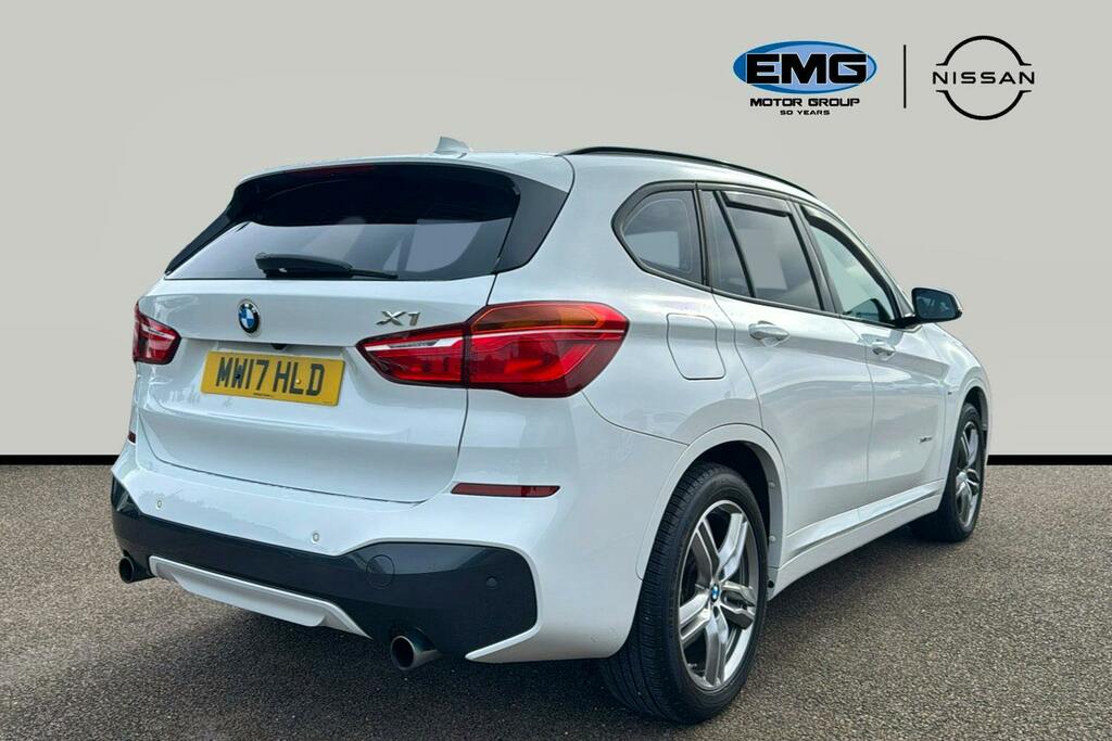 BMW X1 2.0 20D M Sport Suv Xdrive Ss White #6