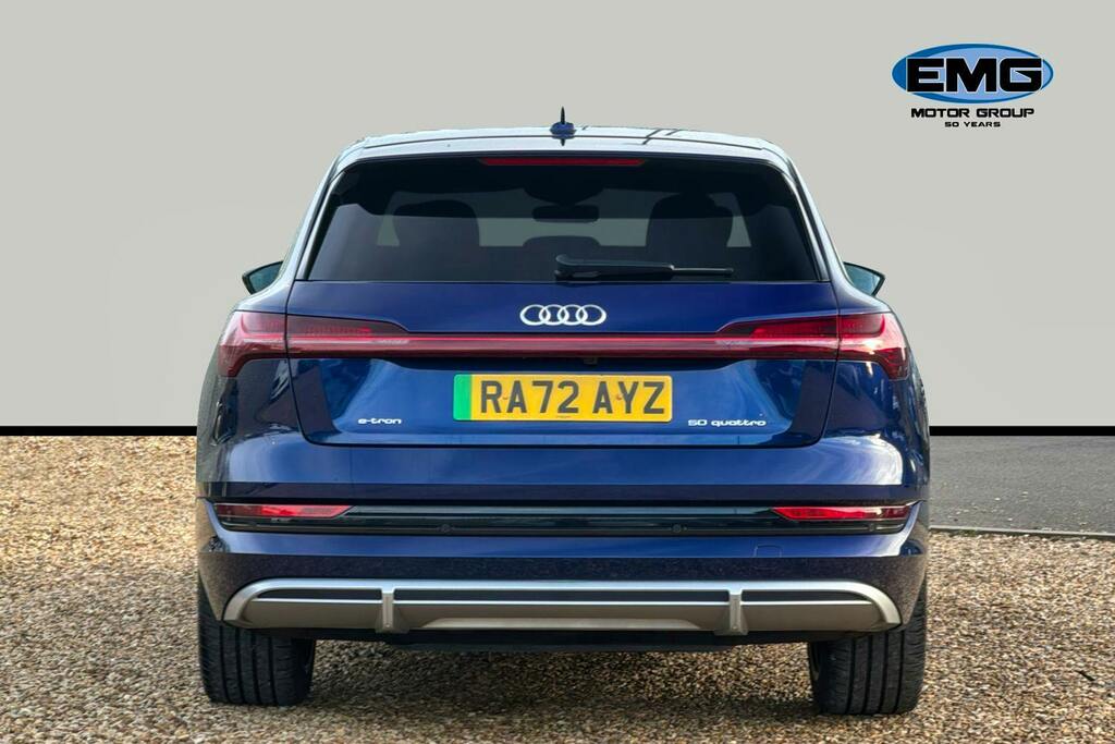 Audi E-tron 50 S Line Suv Quattro 71.2Kwh 1 RA72AYZ Blue #5