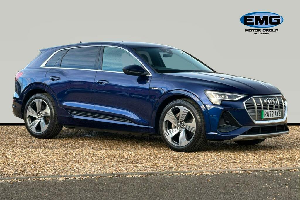Audi E-tron 50 S Line Suv Quattro 71.2Kwh 1 Blue