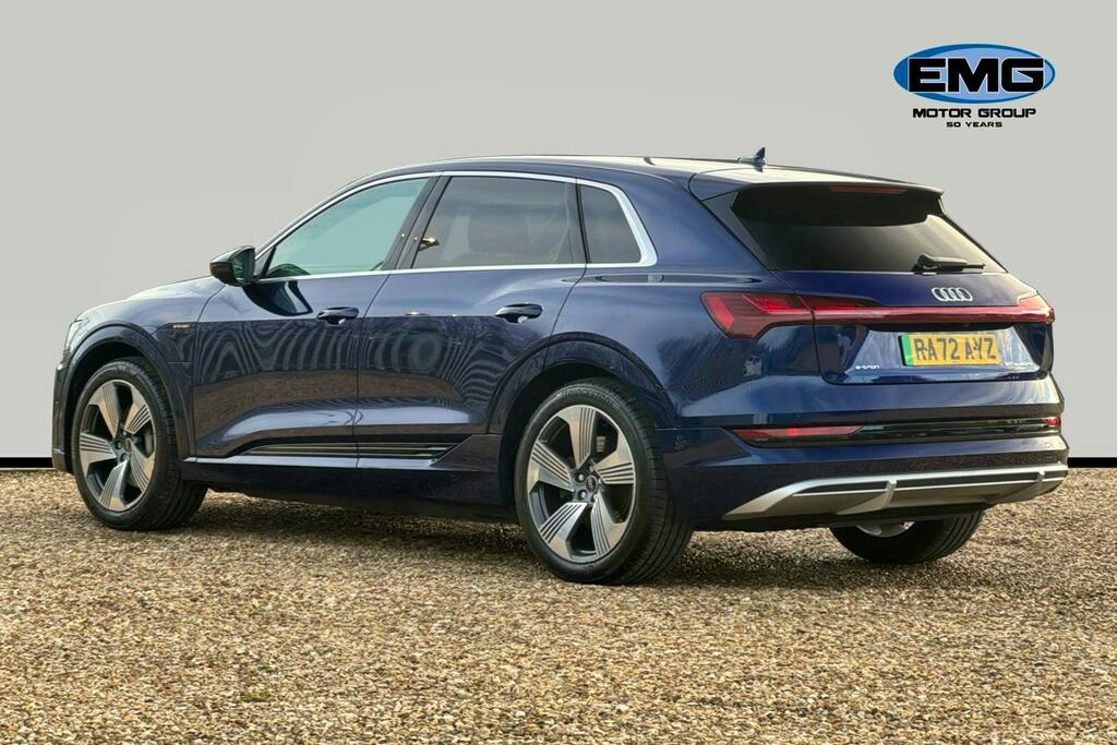 Audi E-tron 50 S Line Suv Quattro 71.2Kwh 1 RA72AYZ Blue #4