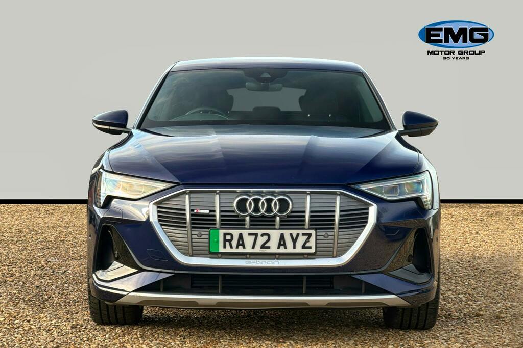 Audi E-tron 50 S Line Suv Quattro 71.2Kwh 1 RA72AYZ Blue #2
