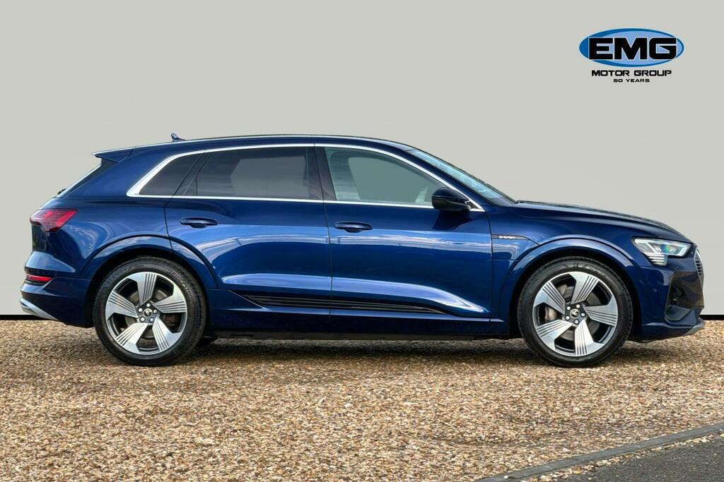 Audi E-tron 50 S Line Suv Quattro 71.2Kwh 1 RA72AYZ Blue #3