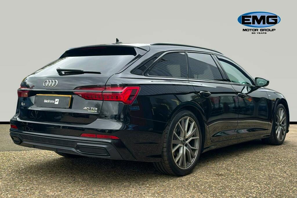 Audi A6 Avant 2.0 Tdi 40 Black Edition Estate S Troni Black #6