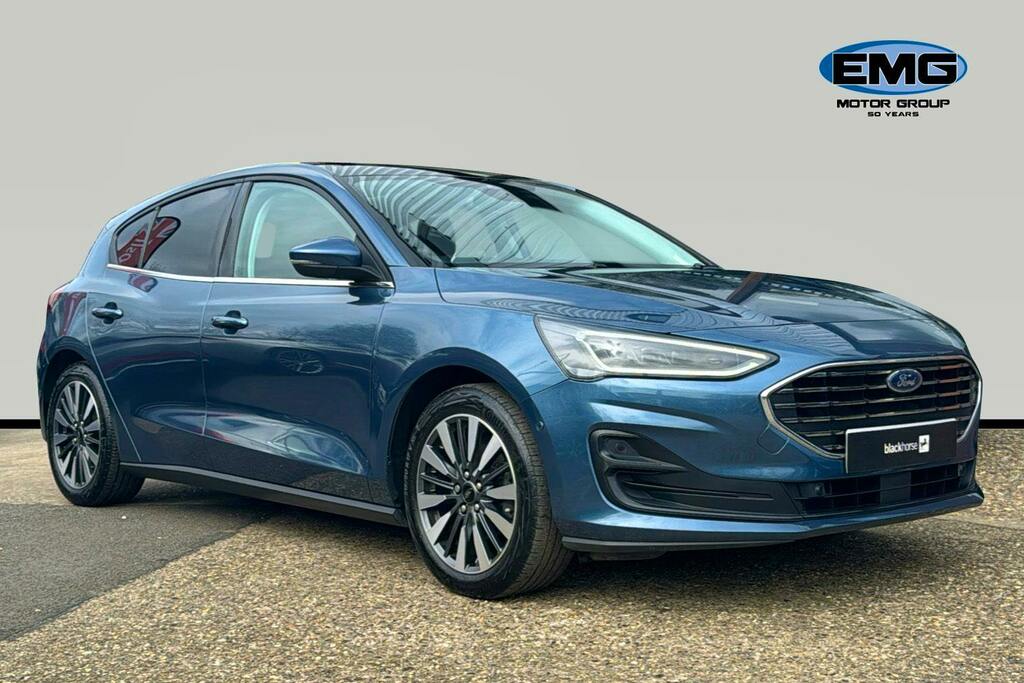 Ford Focus 1.0T Ecoboost Mhev Titanium X Hatchback Blue