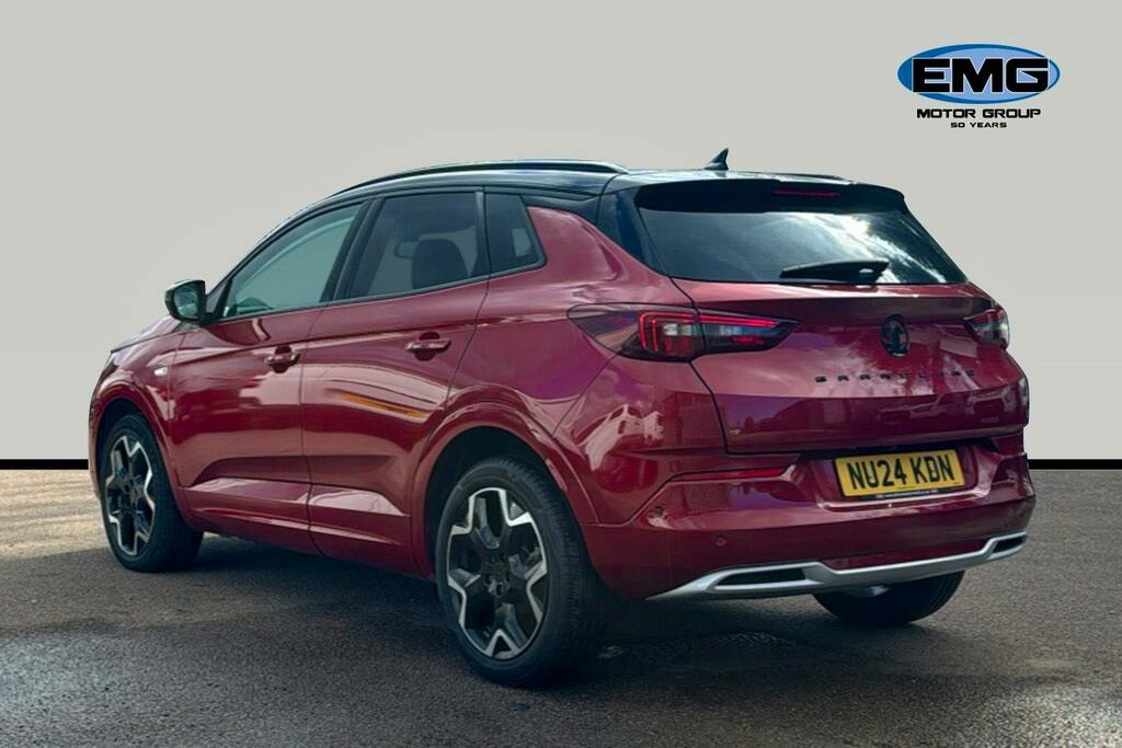 Vauxhall Grandland 1.2 Turbo Ultimate Suv Ss NU24KDN Red #4