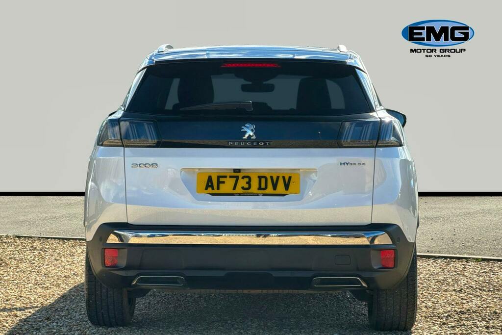 Peugeot 3008 1.6 13.2Kwh Gt Suv Plug In Hybrid E Eat White #5