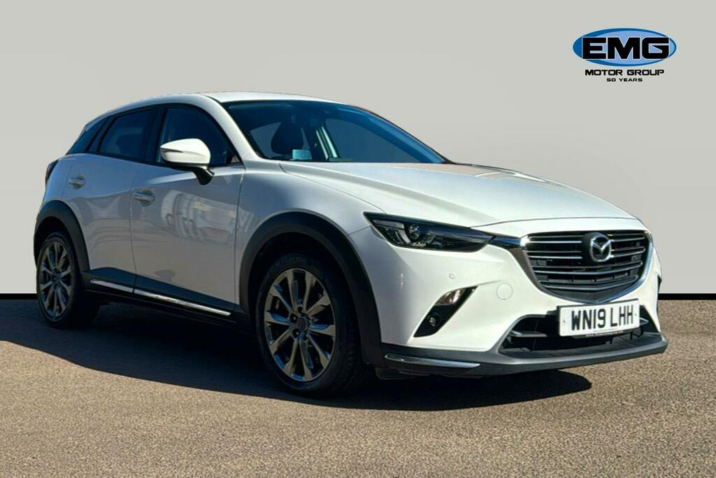 Mazda CX-3 2.0 Skyactiv G Sport Nav Plus Suv Manua White