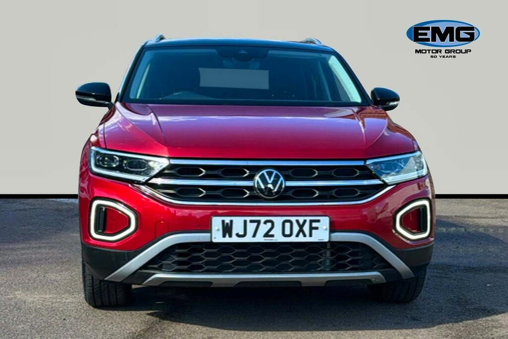 Volkswagen T-Roc 1.5 Tsi Style Suv Dsg Ss Red #2