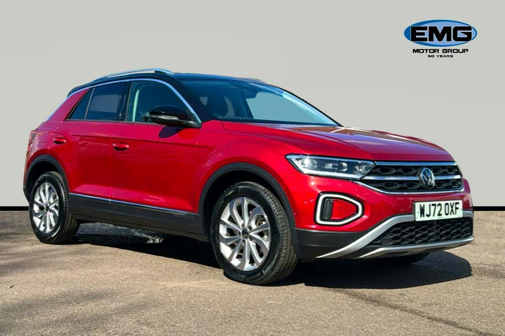 Volkswagen T-Roc 1.5 Tsi Style Suv Dsg Ss Red
