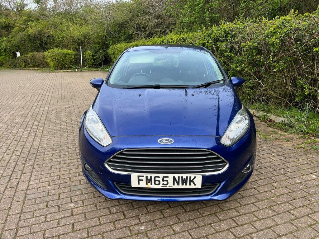 Ford Fiesta 1.0T Ecoboost Zetec Euro 6 Ss FM65NWK Blue #3