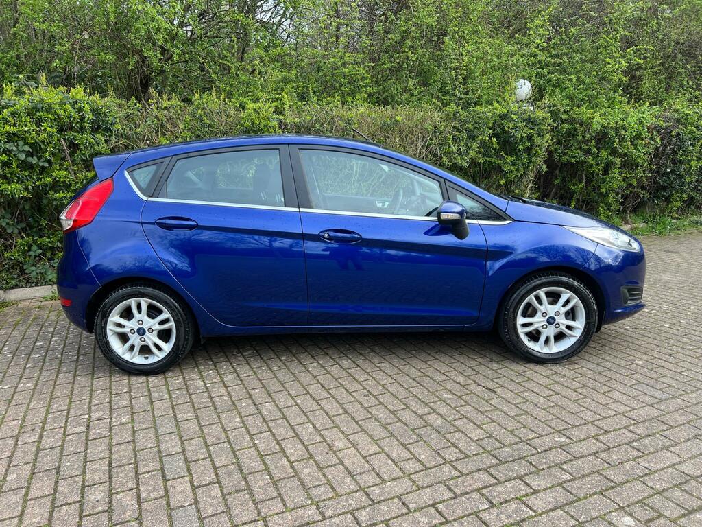 Ford Fiesta 1.0T Ecoboost Zetec Euro 6 Ss FM65NWK Blue #2
