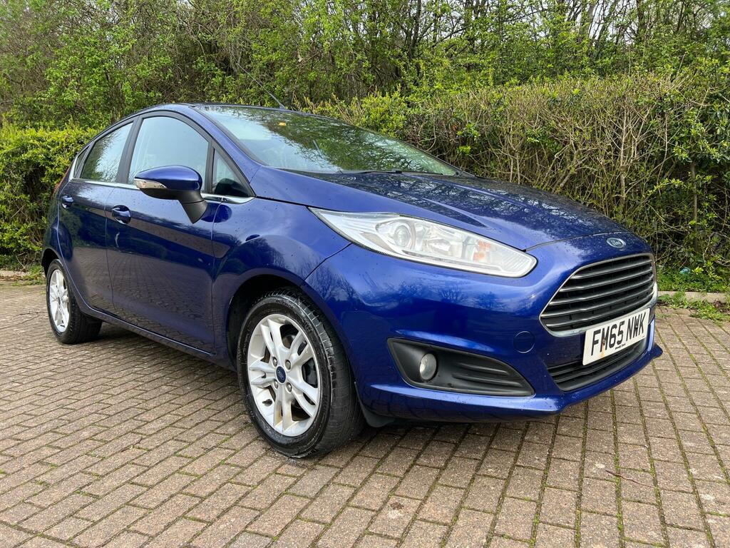 Ford Fiesta 1.0T Ecoboost Zetec Euro 6 Ss Blue
