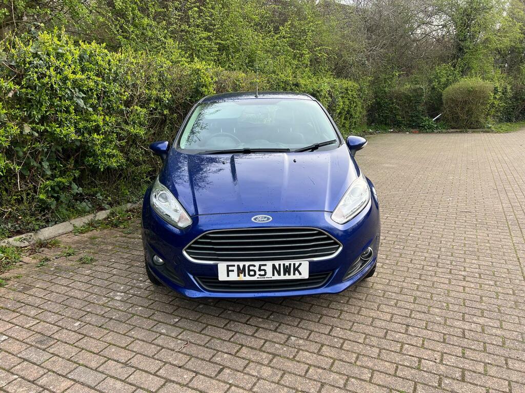 Ford Fiesta 1.0T Ecoboost Zetec Euro 6 Ss FM65NWK Blue #6