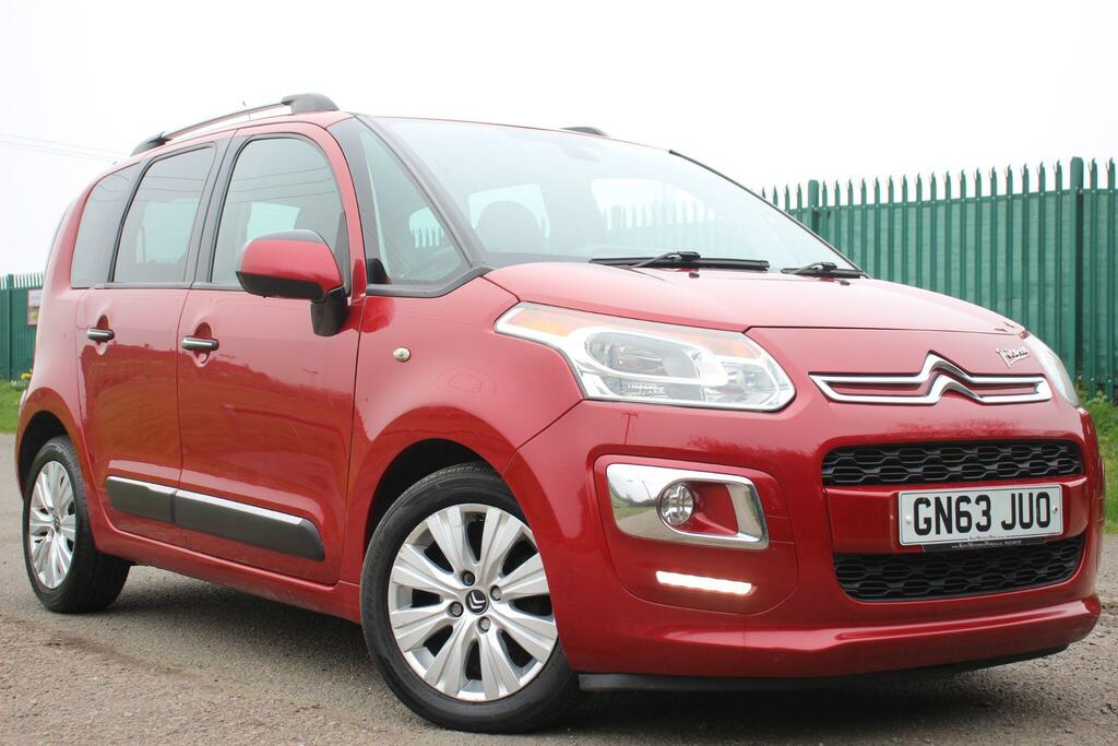 Citroen C3 Picasso 1.6 Hdi Exclusive Euro 5 Red